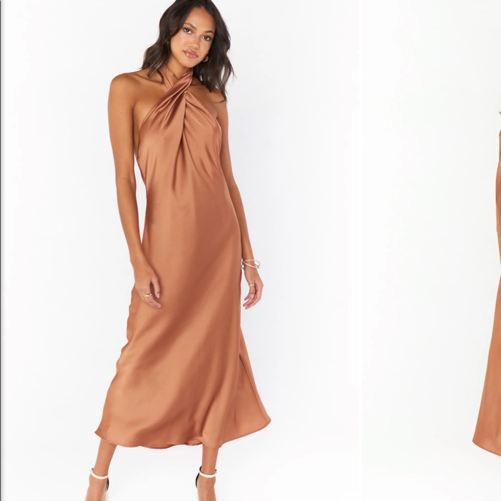 Show Me Your Mumus Wedding Jasmine Halter Bridesmaid Dress